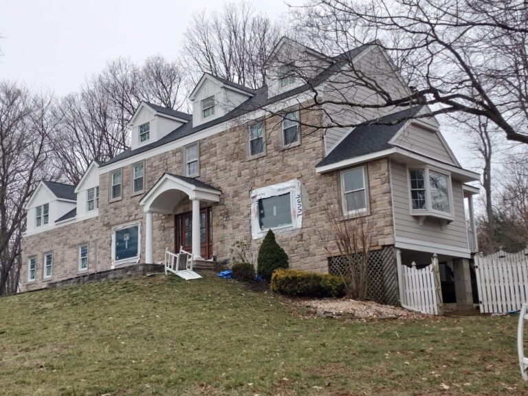 Stone siding