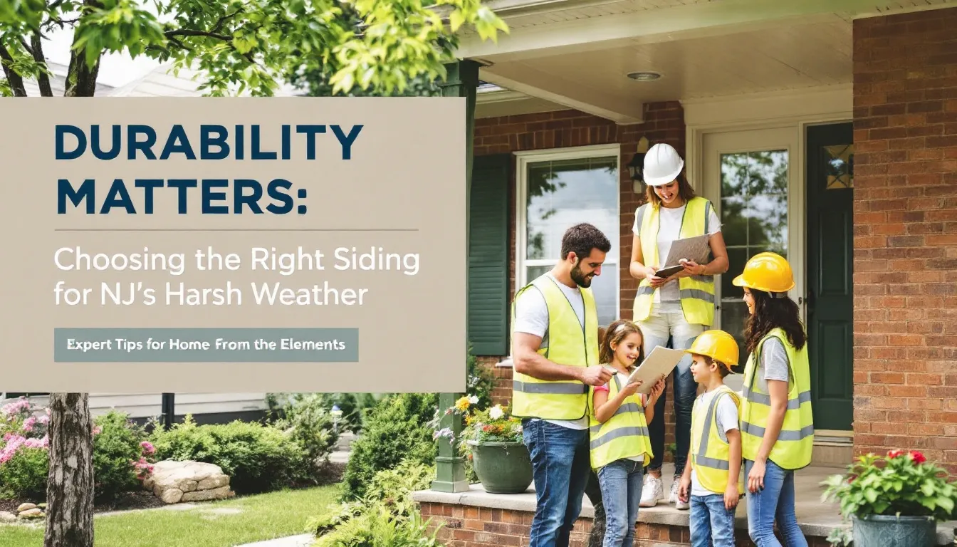 Importance of durable siding materials for homes in extreme weather conditions.